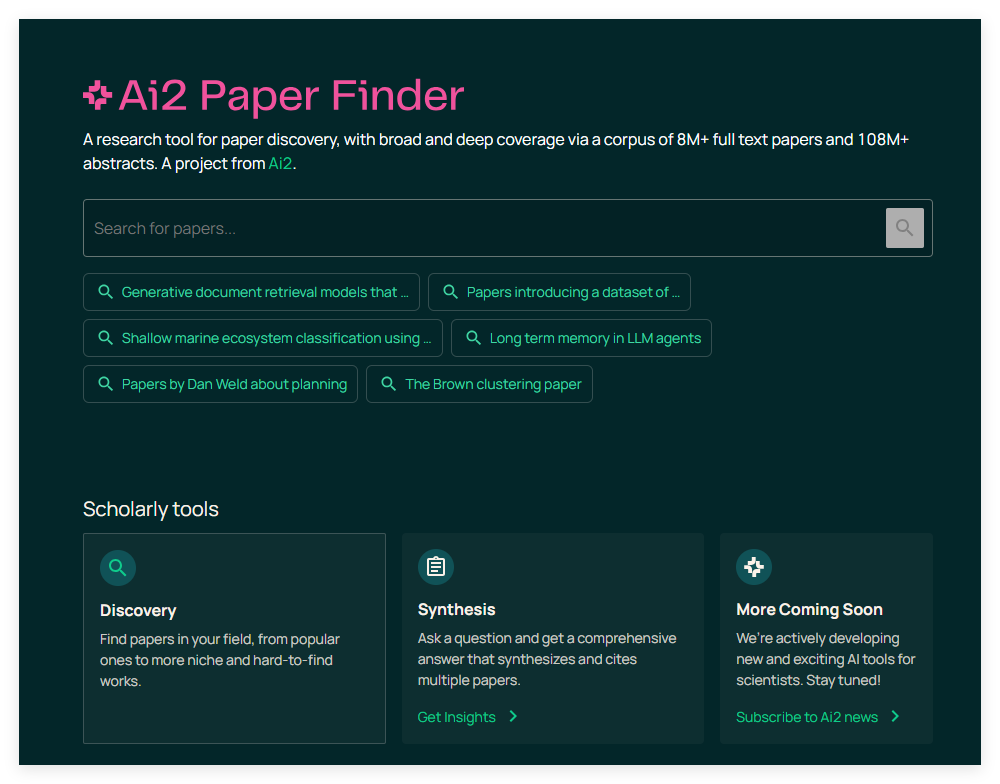 QQ_1743390765055.png AI版论文搜索Ai2 PaperFinder:输入主题AI自动搜索全部相关论文